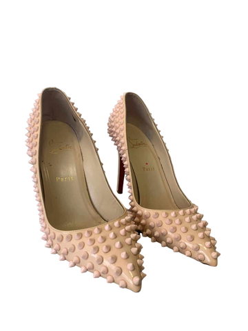 Sapato CHRISTIAN LOUBOUTIN Pigalle Spikes nude