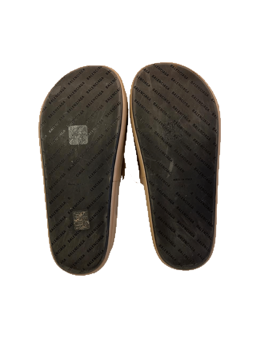 BALENCIAGA Puffer Slides tam 39 BR