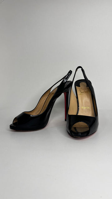 Slingback Private Number Christian Louboutin TAM 34BR