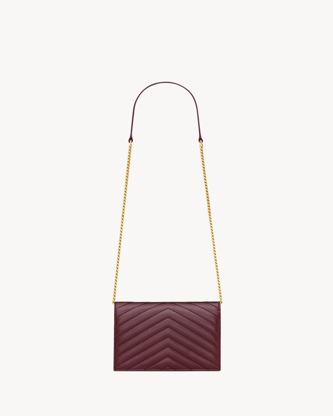 Bolsa Saint Laurent Envelope Vinho