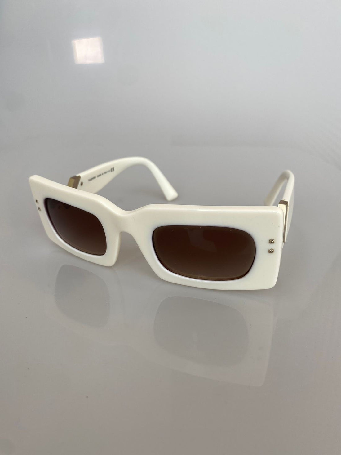 Óculos de Sol Valentino Branco Sólido