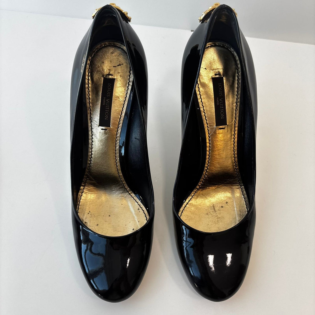 Louis Vuitton Lack Schuhe Pumps TAM 36BR