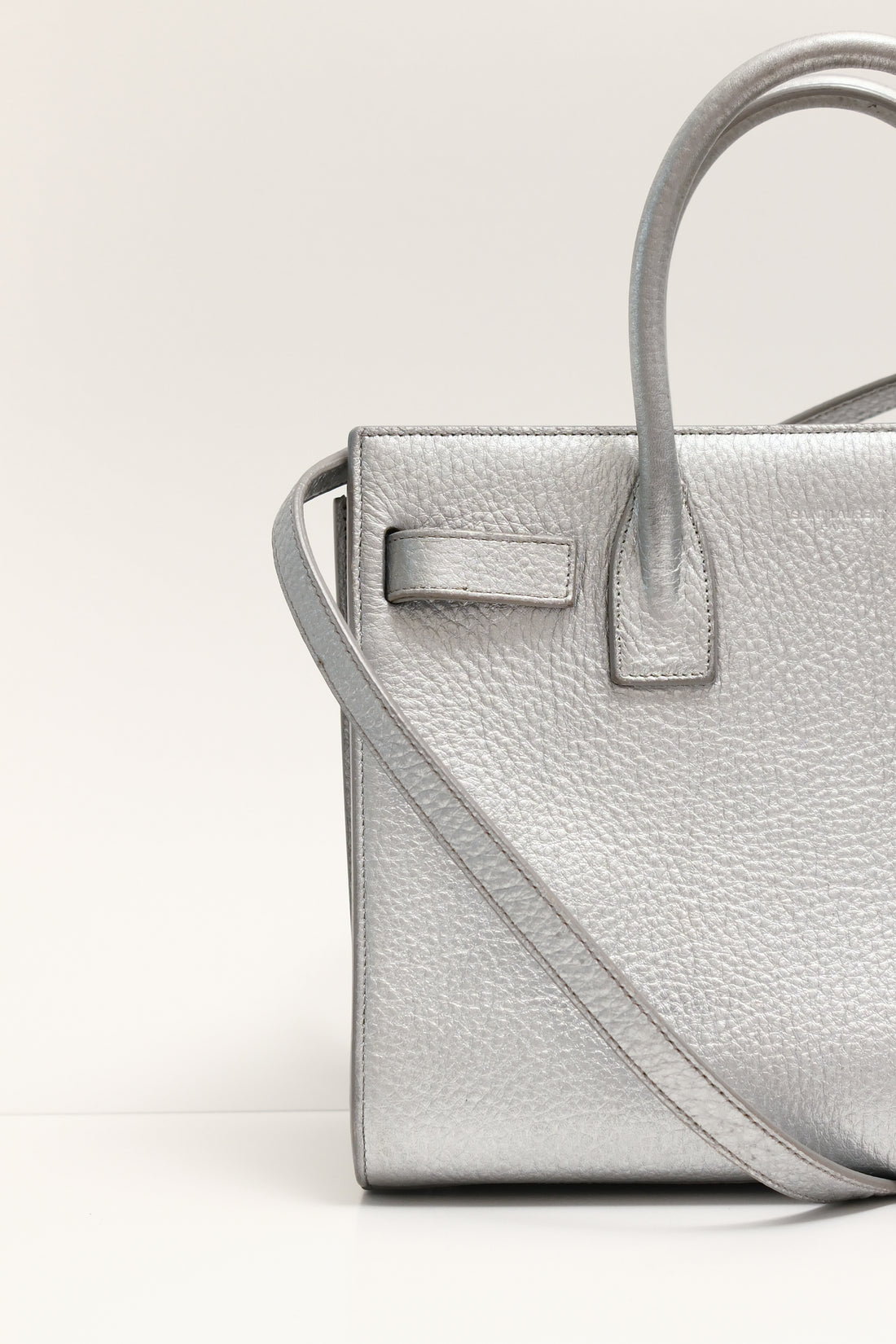 Saint Laurent Metallic Sac De Jour