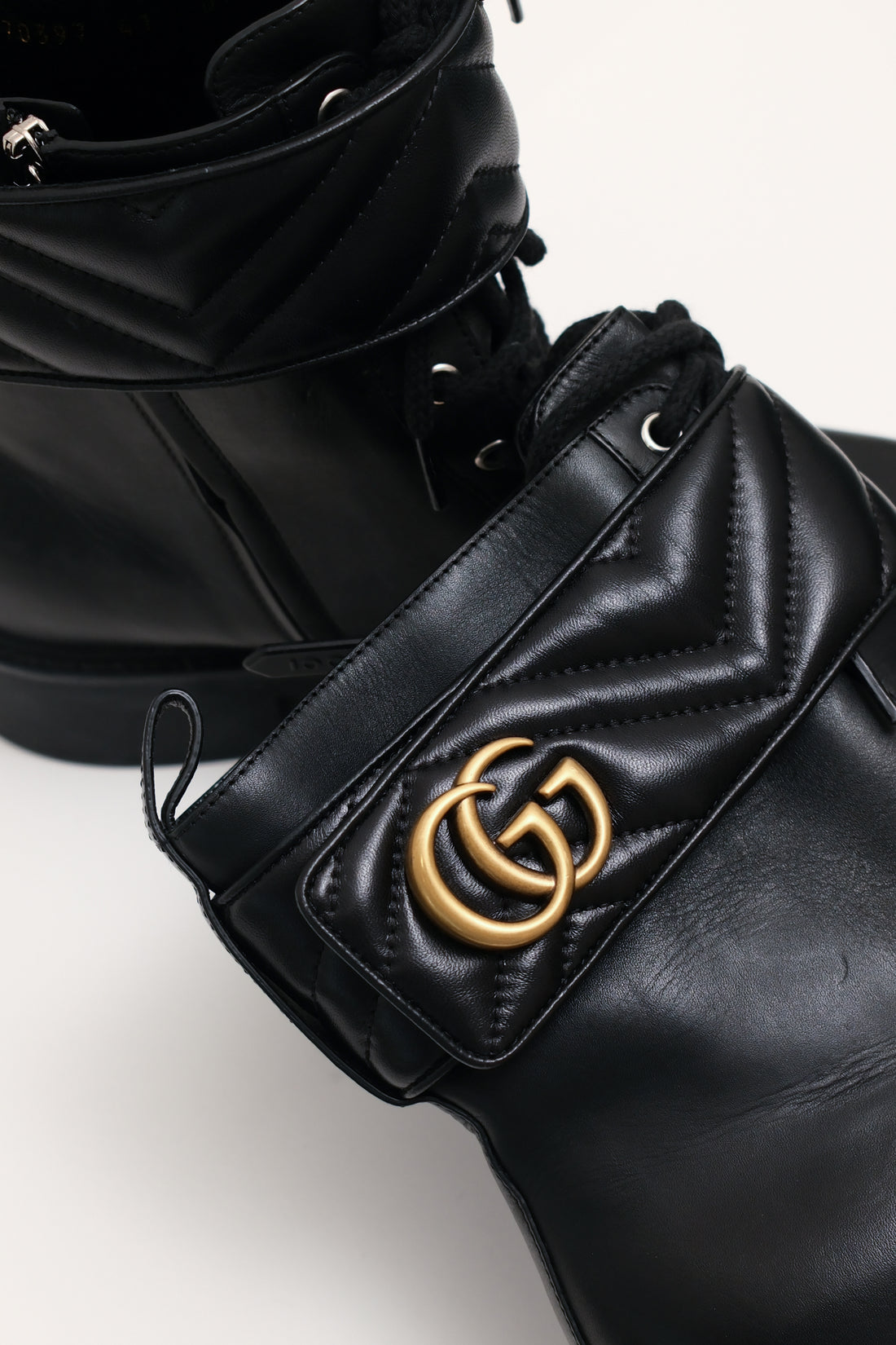 Gucci Ankle Boot Double G TAM 39BR