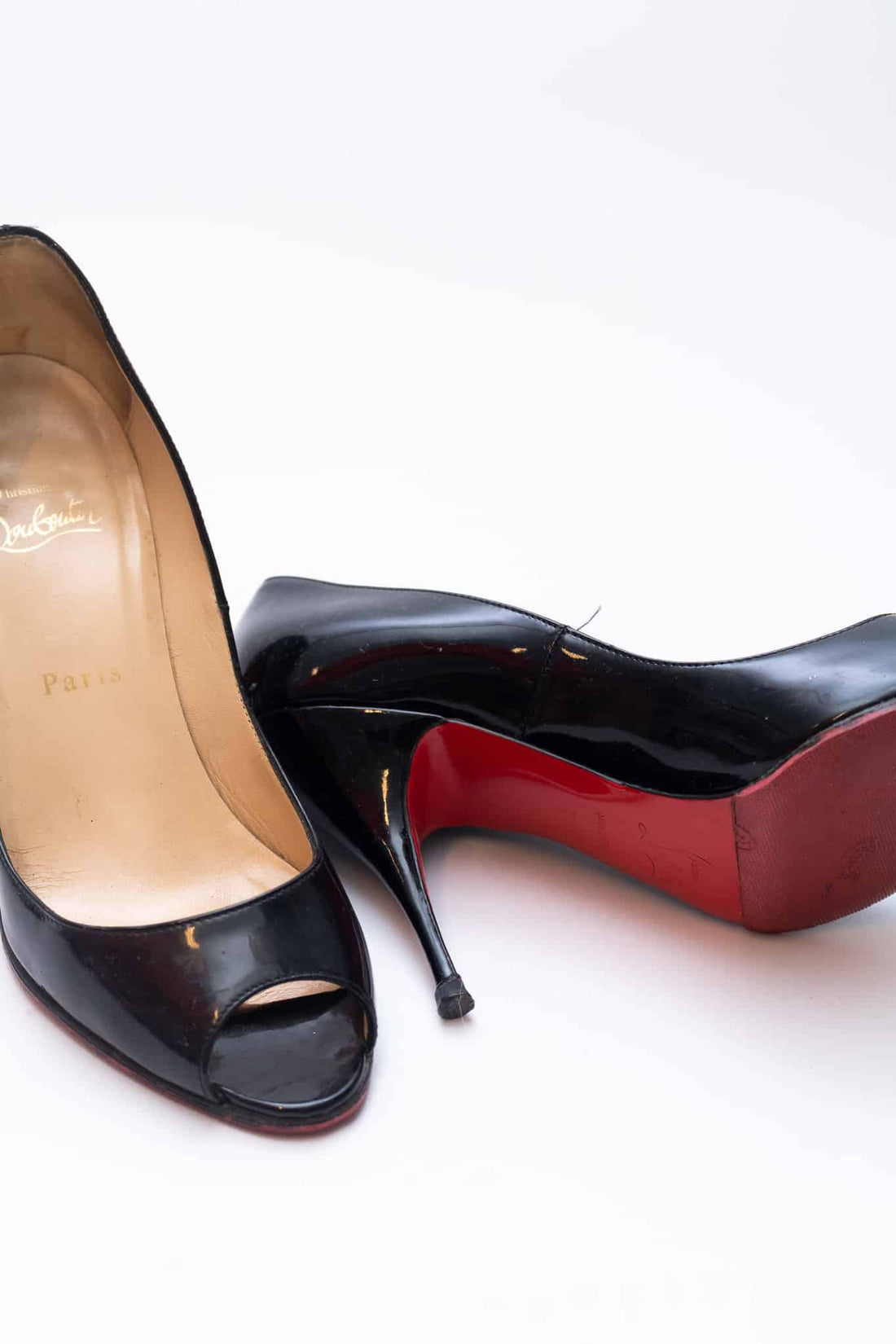 New Very Prive 120mm Christian Louboutin TAM 38BR