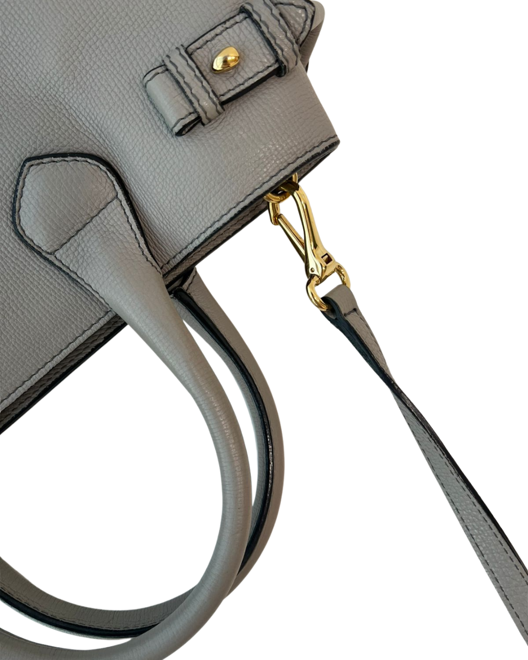 Burberry Banner Tote Cinza