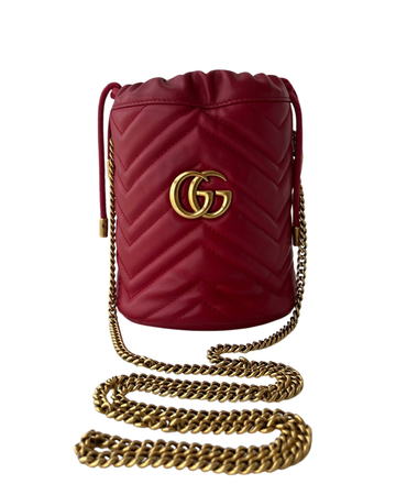 Mini Bucket Gucci Marmont GG