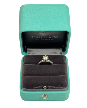 Anel Tiffany Solitário