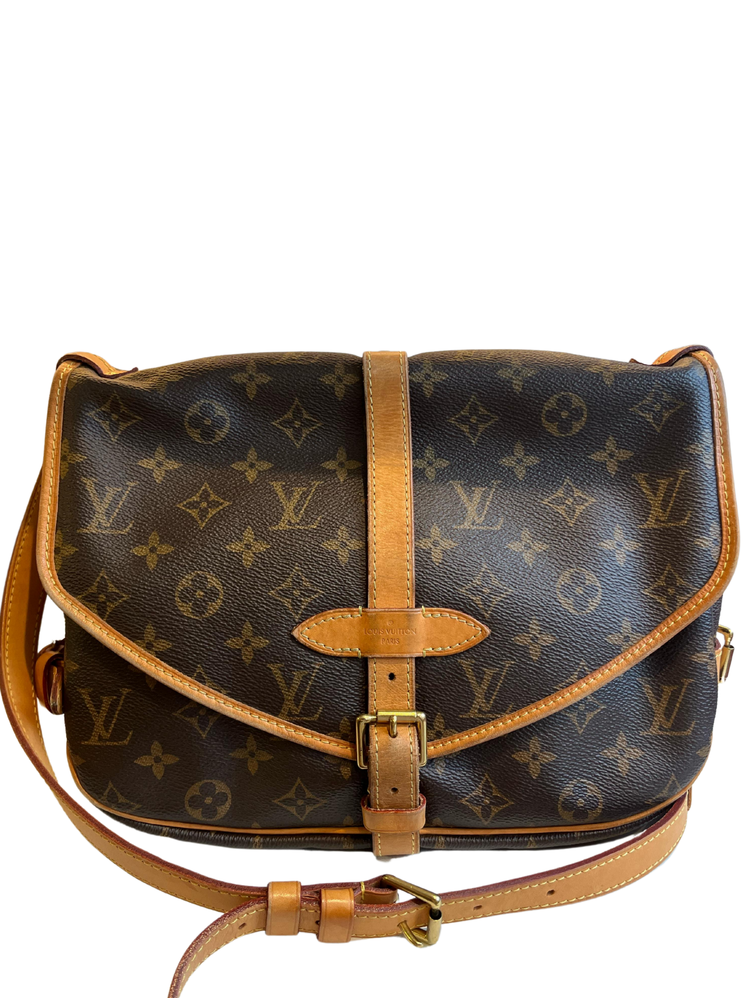 Bolsa Louis Vuitton Saumur 30 Monograma
