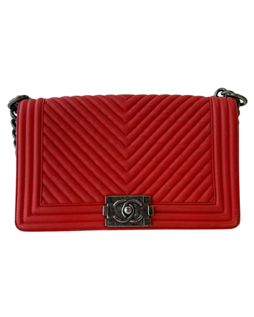 Chanel Boy Médium Laranja