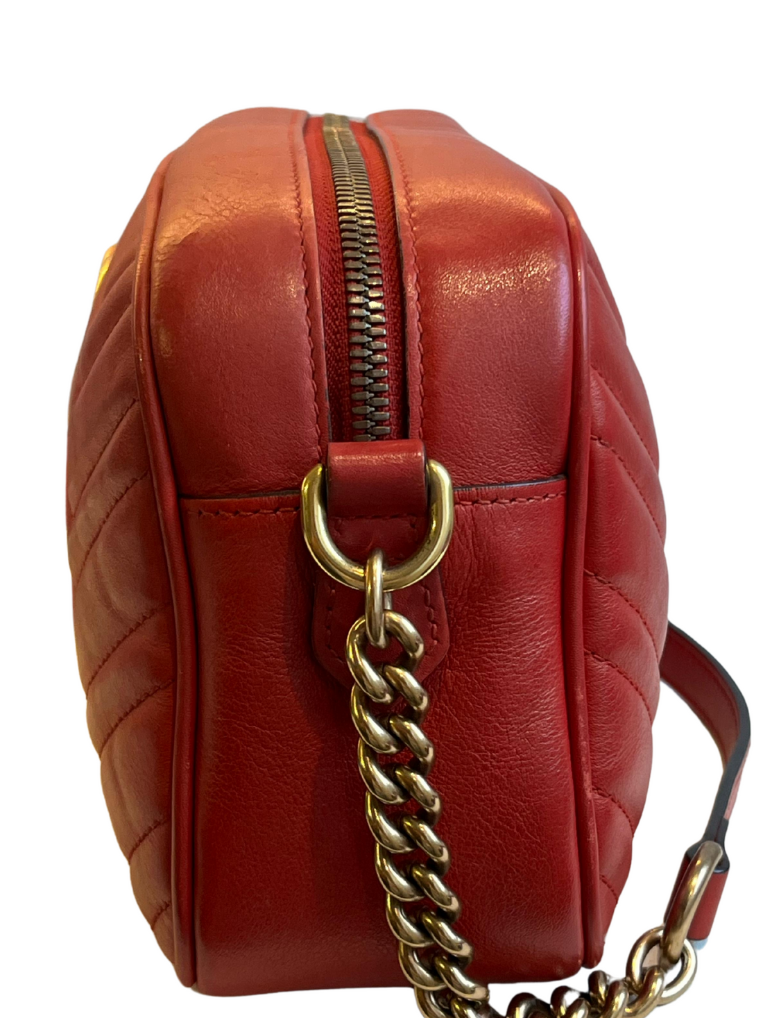 Bolsa Gucci Marmont Vermelha Camera Bag