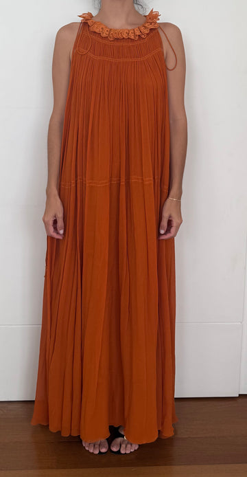 Chloé Silk Maxi Dress 36