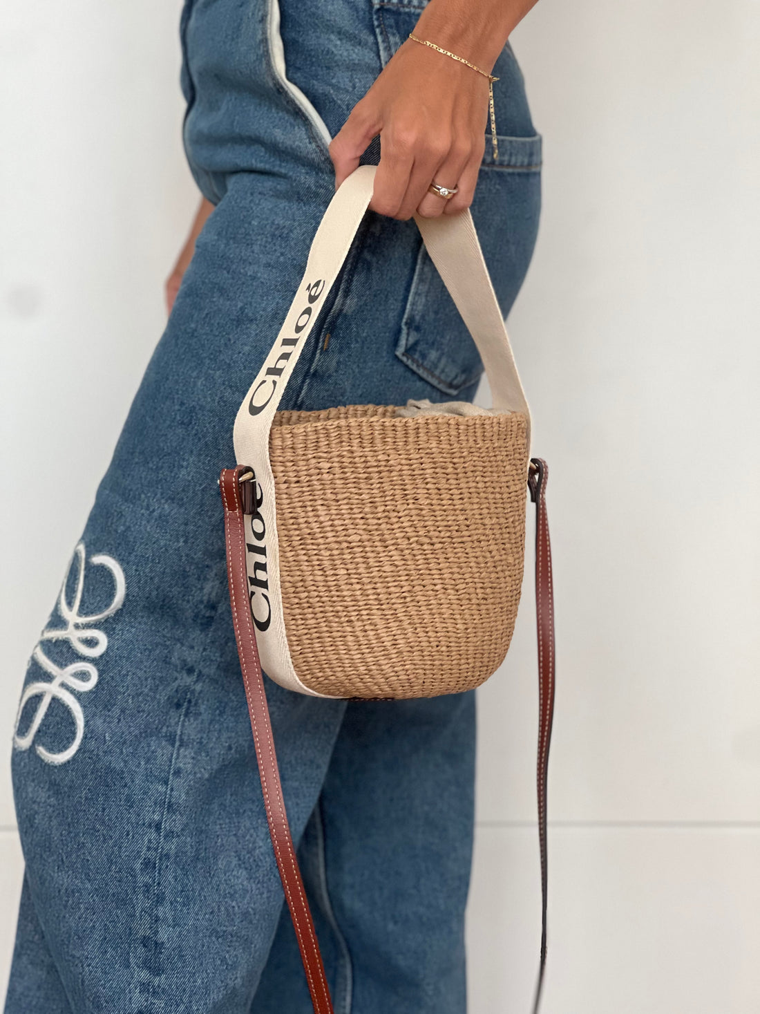 Chloé Woody Small Basket
