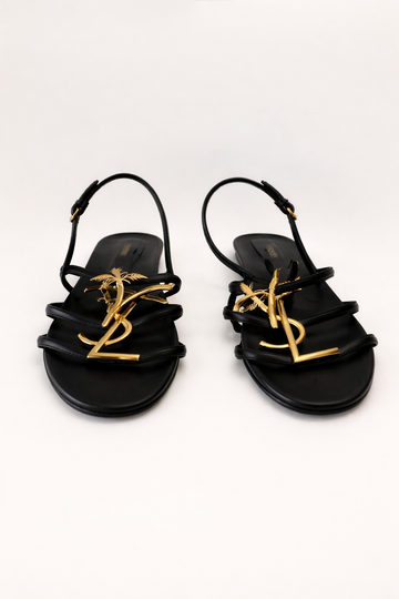 Saint Laurent Sandália Cassandra TAM 35BR