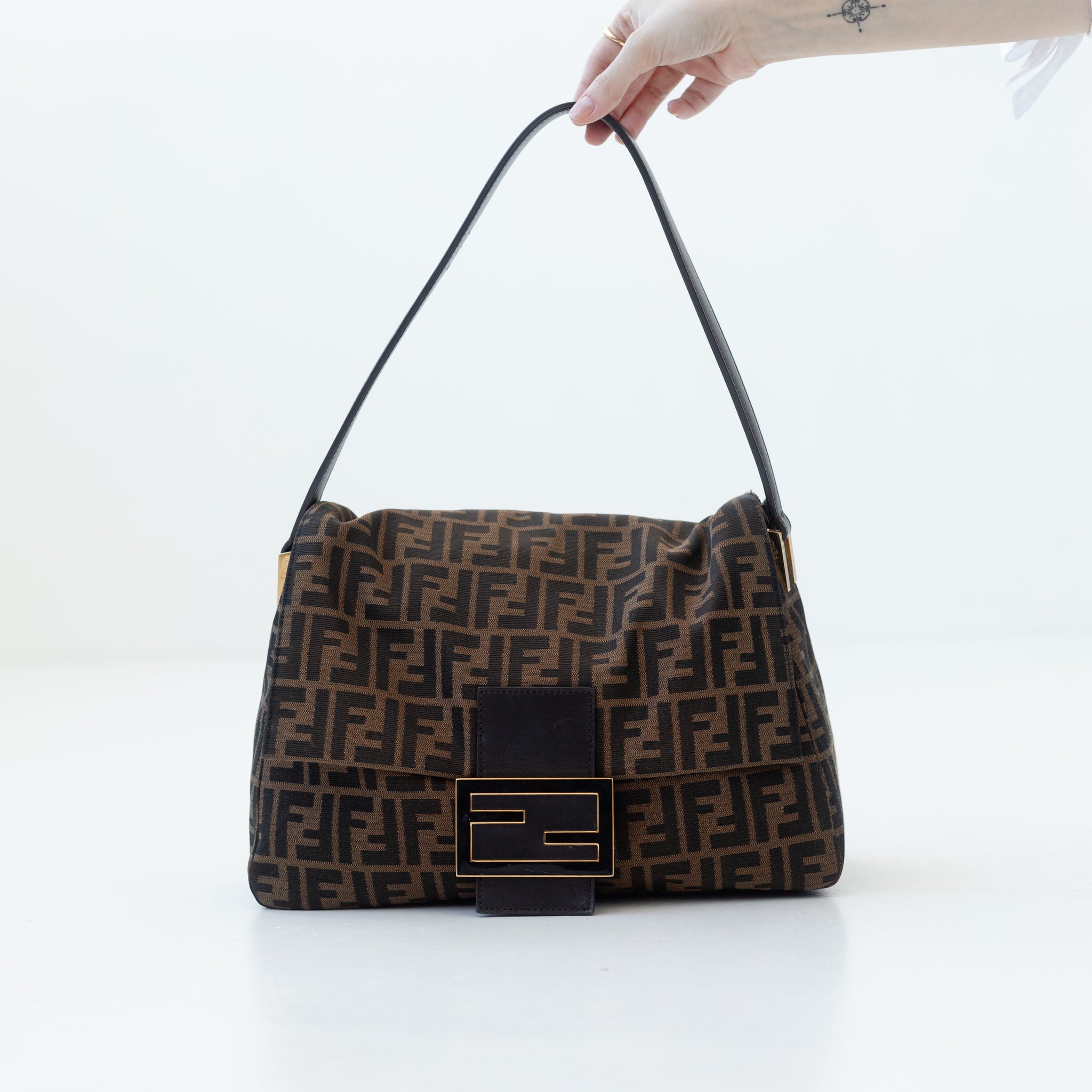 Fendi Zucca Mama Forever Baguette