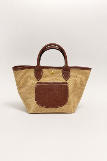 Long Champ Le Pliage Collection XS Basket Bag