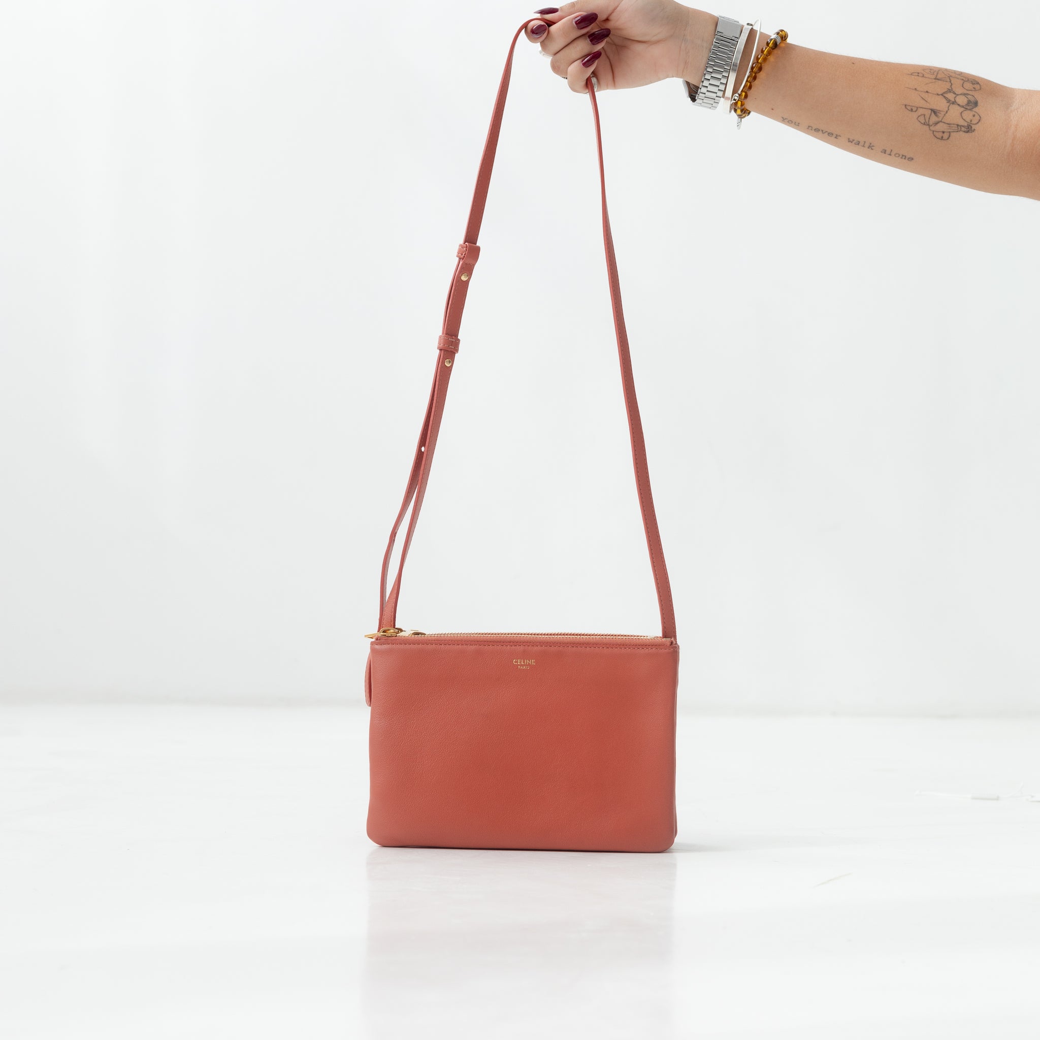 Bolsa Celine Trio Laranja