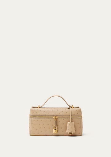 Loro Piana Extra Bag L23 Ostrich Leather