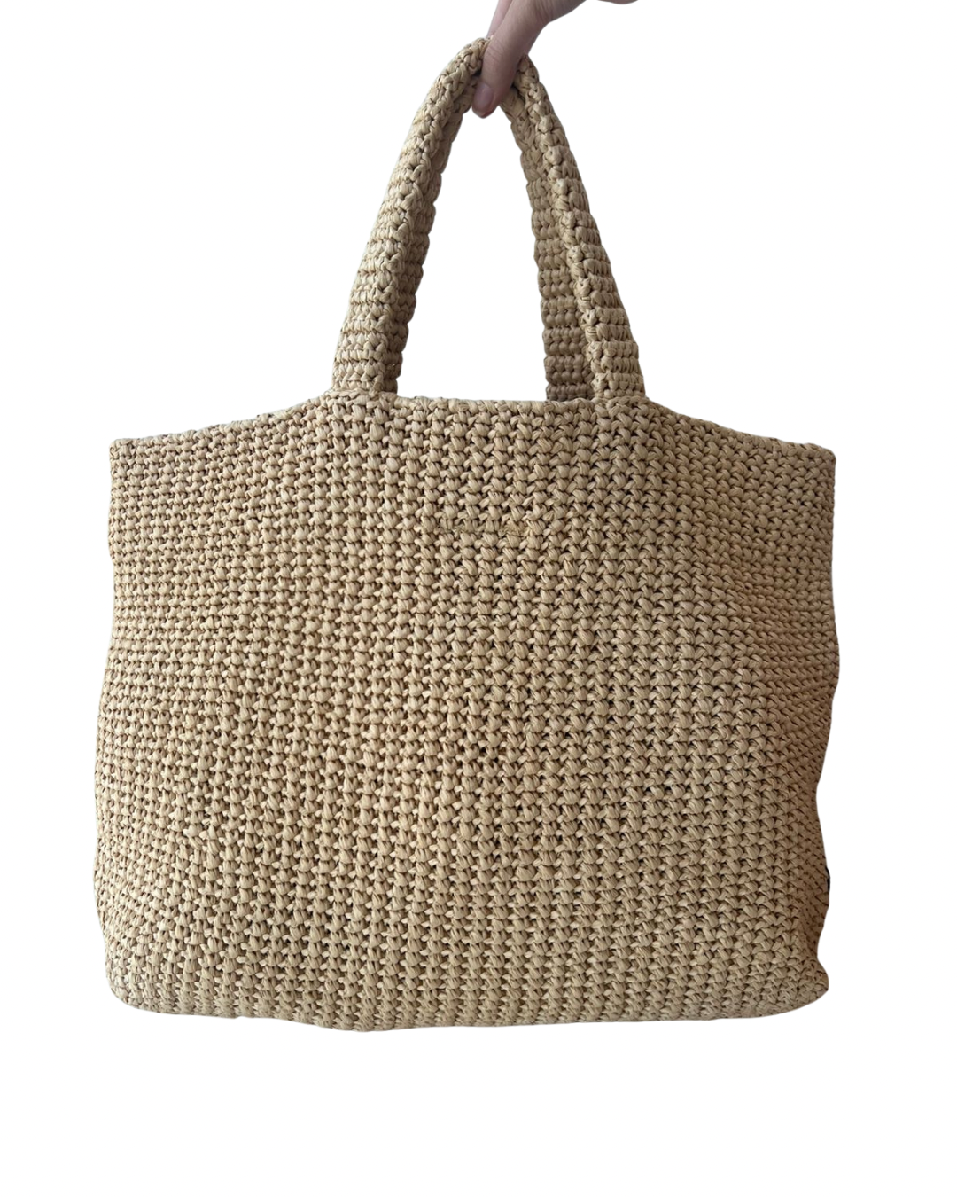 Prada Straw Tote Bag