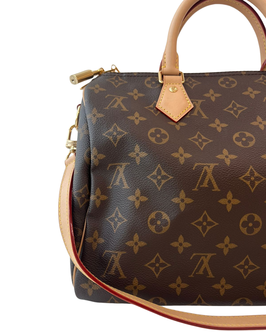 Louis Vuitton Monogram Speedy Bandoulière 25