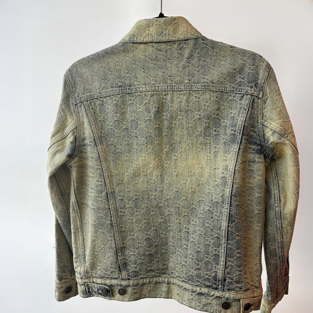 Gucci Jaqueta Denim Monogram