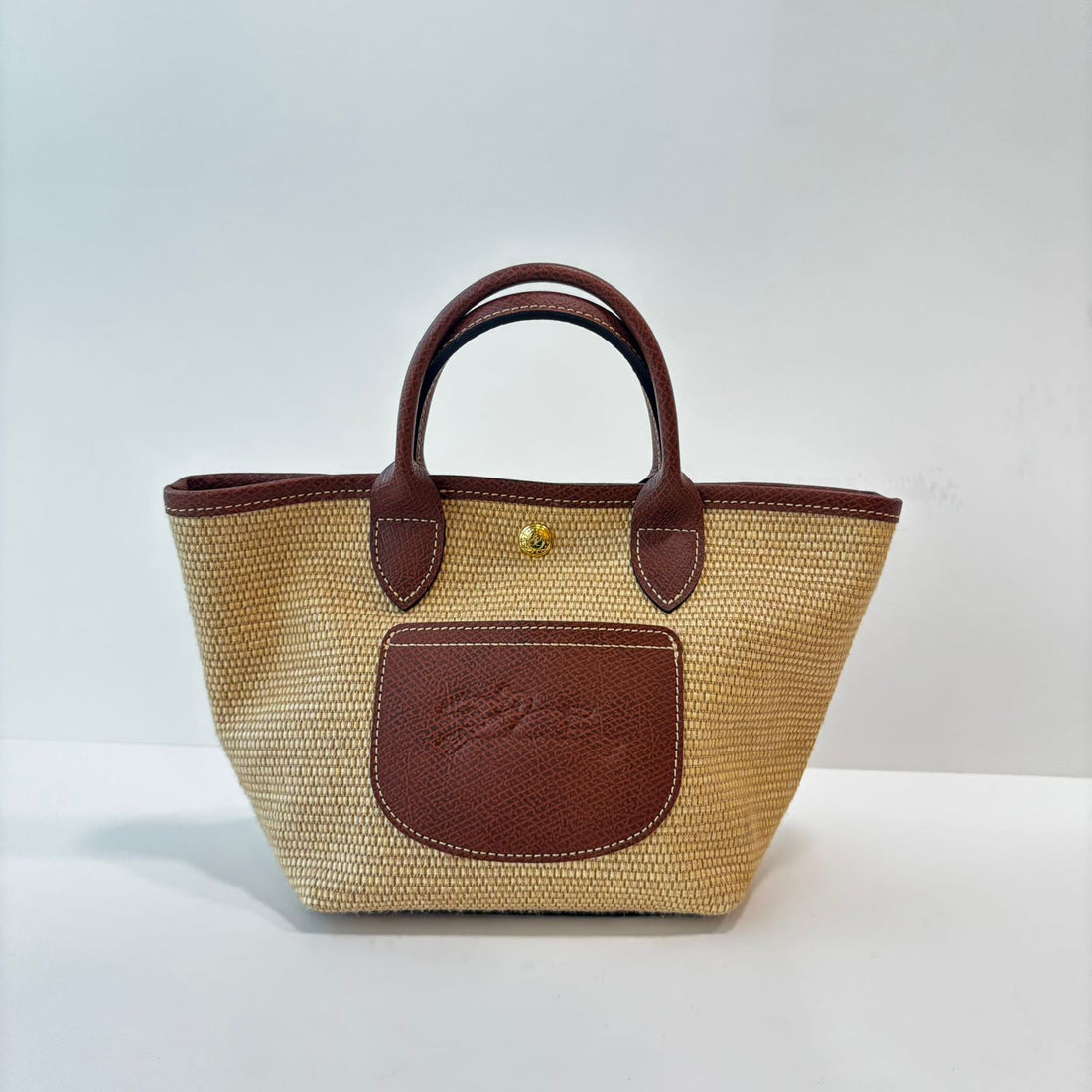 Long Champ Le Pliage Collection XS Basket Bag