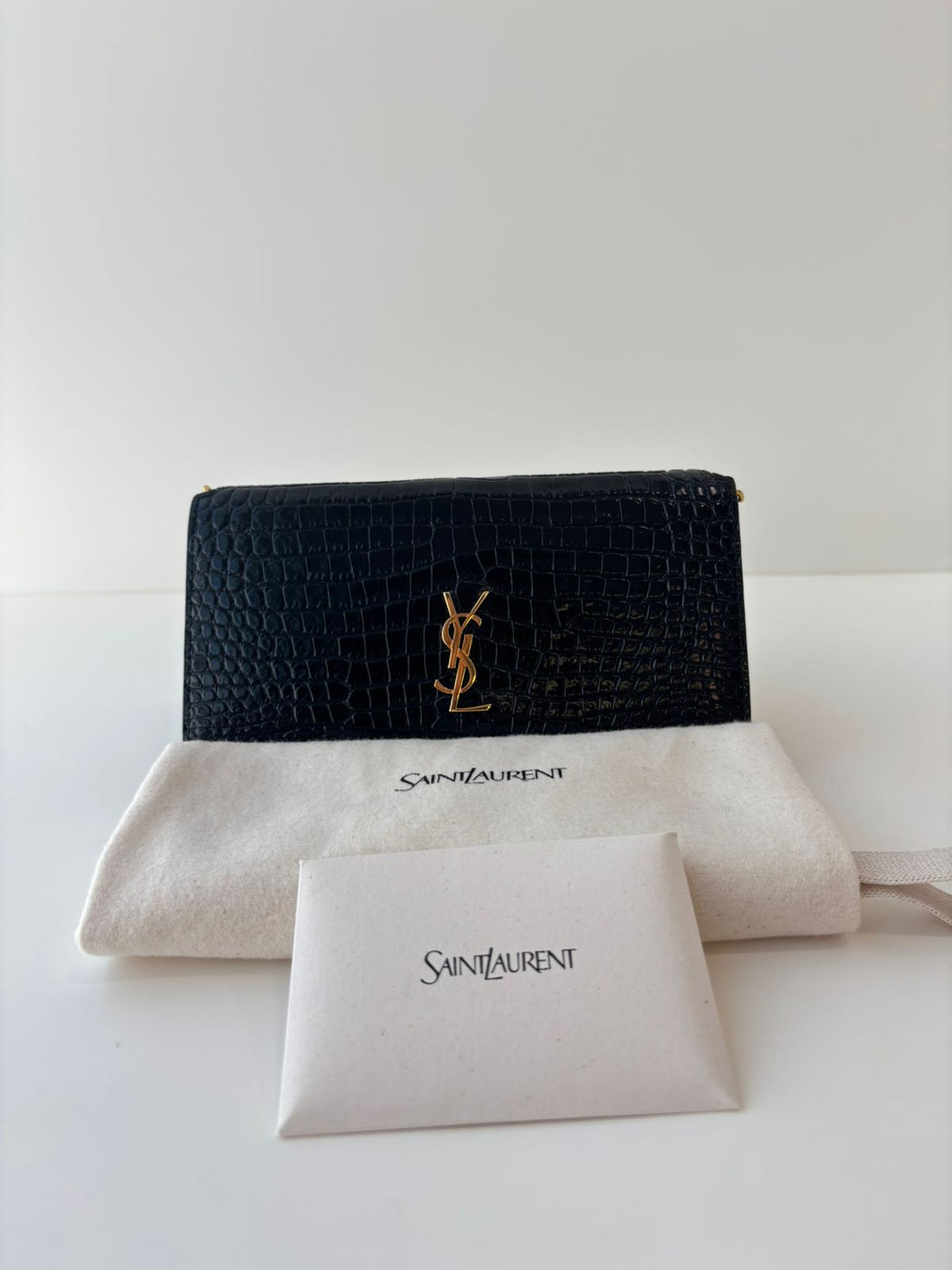 Saint Laurent Cassandre Phone Holder