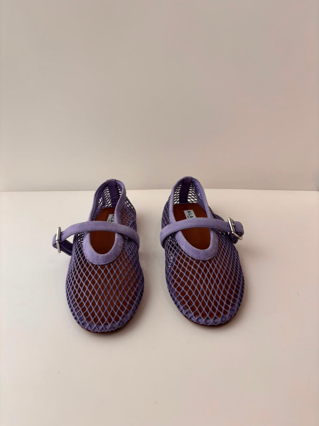 Sapatilha de Tela e Camurça Alaïa 35 BR