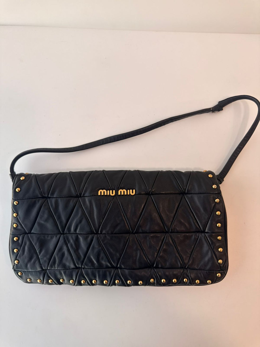 Bolsa Miu Miu Studded Matelasse