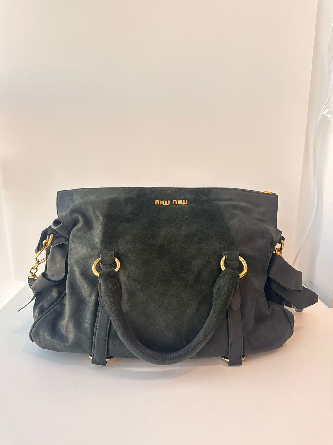 Bolsa Miu Miu Vitello Lux Bow Bag