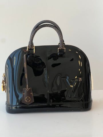 Louis Vuitton Bowling Alma Verniz Miroir