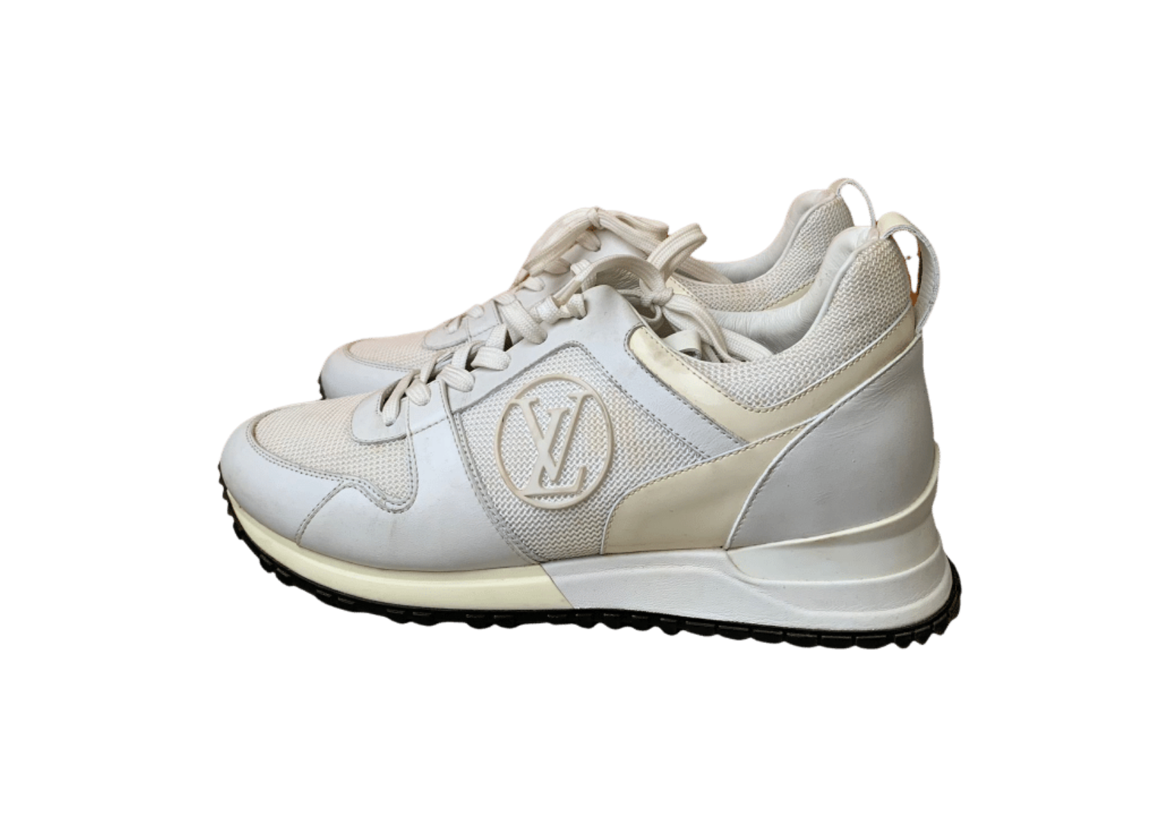 Tênis LOUIS VUITTON Run Away branco [tam 35/36 BR]