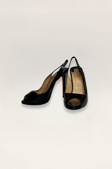 Slingback Private Number Christian Louboutin TAM 34BR